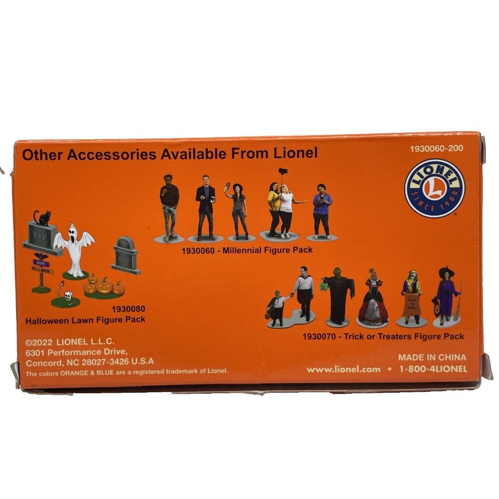 Lionel 1930080 Halloween Lawn Figure Pack O27 New Hand Painted 6 Piece - Picture 3 of 5